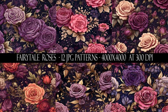 Fairytale Rose Seamless Patterns: A Comprehensive Overview