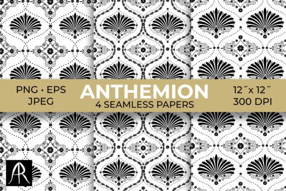 Monochrome Ogee Geometric Patterns PNG: A Timeless Design Asset for Creative Projects