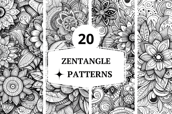 Unlock the Therapeutic Art of Zentangle with Our Captivating Patterns Collection